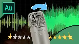 Идеальная обработка голоса в Adobe Audition | Изменение звучания микрофона Samson C01u Pro