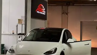 Базовый ТЮНИНГ TESLA! Доводчики, подсветка, выезжающие ручки