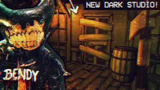 *WARNING* DONT GO THROUGH THE DOOR! (new dark studio..) | Bendy: The Pit [Hacking] Mobile