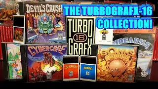 My TURBOGRAFX-16 Collection! Consoles and Games!!!