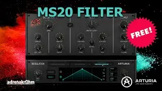 Checking out the FREE MS20 Filter from Arturia