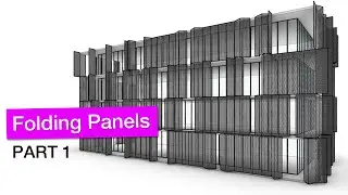 Folding Facade Panels Grasshopper Tutorial: Part 1