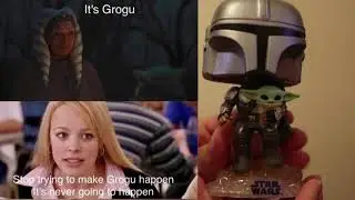 The Mandalorian With Jetpack Holding The Child Funko Pop
