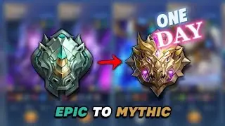 THIS IS HOW TO REACH MYTHIC IN ONE DAY
