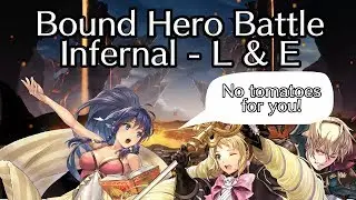 [Fire Emblem Heroes] Summer Tana Throws Fruit at Brother and Sister (Bound Hero Battle)