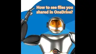كيف تعرض الملفات التي قمت بمشاركتها في  OneDrive؟