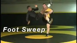 Foot Sweep from Single Leg - Cary Kolat Wrestling Moves