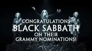Black Sabbath - Grammy Nominations Congratulations