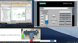 PLC-Controlled Automated Inspection Machine - Simulation (Singapore Polytechnic)