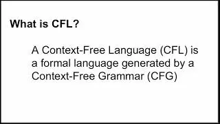 Pushdown Automata (PDA) & Context-Free Language (CFL) Explained | Theory of Computation