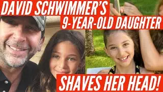 Why David Schwimmer's 9-year-old daughter shaved her head
