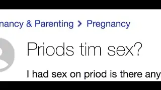 Worst Yahoo Answers - Periods