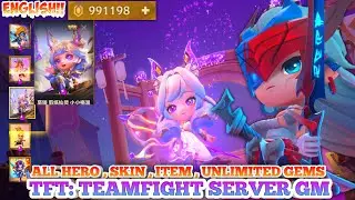 TFT: Teamfight Tactics Eng Server GM - All Champion , Skin , Item And More