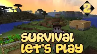 Minecraft Survival Let's Play | Creeper Army & Farm - Episode 2