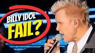 Billy Idol cannot sing Eyes Without a Face in Rock in Rio - Out of Tune - 09/09/2022