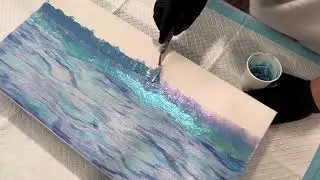 #232 How to Use All PIGMENTS in a Textured Mixed Media Landscape - Easier than you Think!