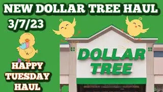 NEW DOLLAR TREE HAUL 🤑 3/7/23 HAPPY TUESDAY HAUL