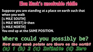 Can you solve this ELON MUSK'S UNSOLVABLE RIDDLE hindi