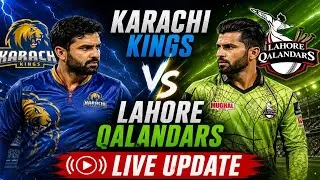 PSL LIVE MATCH TODAY | LAHORE QALANDER VS KARACHI KINGS | CRIC ANALYSIS TV