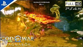 THIS VALKYRIE FACED the BLADES of CHAOS IN VALHALLA #godofwarragnarok #ps4gameplay#ps4gaming#60fps