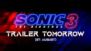 SONIC 3 TRAILER DATE CONFIRMED
