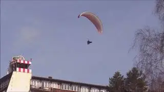 Paralotnia na górze Żar. Wiosna A.D. 2019
