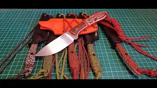 Шейные ножи из CPM S110V, Cromax
