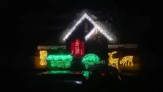 Lights and Sounds of Christmas Store Display.