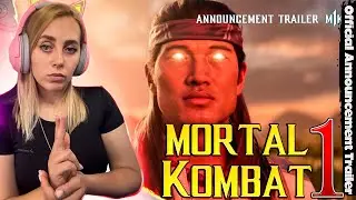 Mortal Kombat 1 - Official Announcement Trailer |РЕАКЦИЯ на  - Mortal Kombat
