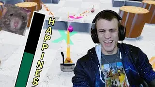 MY FRIEND WAS SO HAPPY PLAYING GOLF IT!