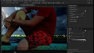 Fotoshop CC2018 - обработка фото, замена фона, размытие фона