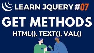 jQuery Get Methods | html(), text(), val(), attr() - jQuery JS Library Tutorial