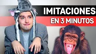 IMITANDO SONIDOS DE ANIMALES EN 3 MINUTOS ⚡️ Julianero