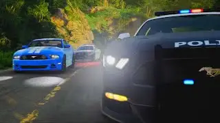 Police Car Chase 18# - BeamNG