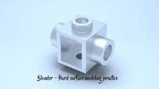 Blender - Hard surface modeling practice #91