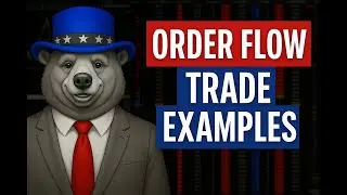 How To Trade OrderFlow - Live Trade Examples!!