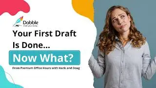 I'm Finished My First Draft... Now What? (From Craft Q&A Office Hours with Hank and Doug)