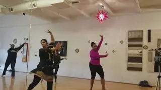 Glimpse into Bollywood Dance Class at BollyNaach | Chilman | semi-classical | bay area California