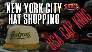 NEW YORK CITY FITTED HAT SHOPPING!  Is USA Cap King ruling the New Era 59fifty fitted hat world?