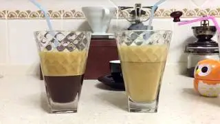 Фраппе / Холодный кофе/ Как сделать фраппе