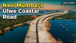 Ulwe Coastal Road Drone Update Dec 2025 | 70% Complete | NMIA Link