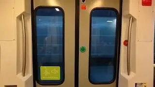 FGC UT 113 leaving Terrassa Rambla