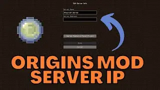 Minecraft Origins Mod Server IP Address