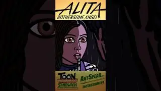 Alita has eyes for you - TOON SANDWICH 