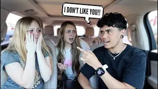 BEING MEAN TO MY GIRLFRIENDS LITTLE SISTER TO SEE HOW SHE REACTS!