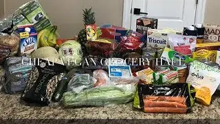 VEGAN GROCERY HAUL // FREE & CHEAP// COUPON STAR