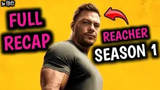 ☠️Reacher Season 1 Full Recap in Hindi | Prime Video Series Explained!