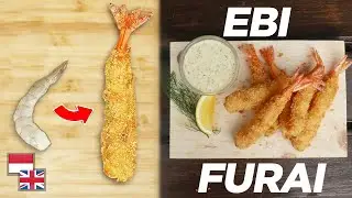 The Secret to Making Shrimp Big, Crispy and Straight: Hokben-Style Shrimp Ebi Furai Recipe