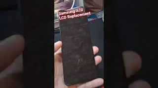 Samsung A70 LCD Replacement / Ang Laki ng Hiwa🤣 ng LCD..#technician #android #iphone #windows