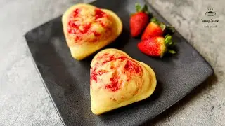 Valentines special heart pancake #shorts |Tasty baked pancake | valentines special breakfast